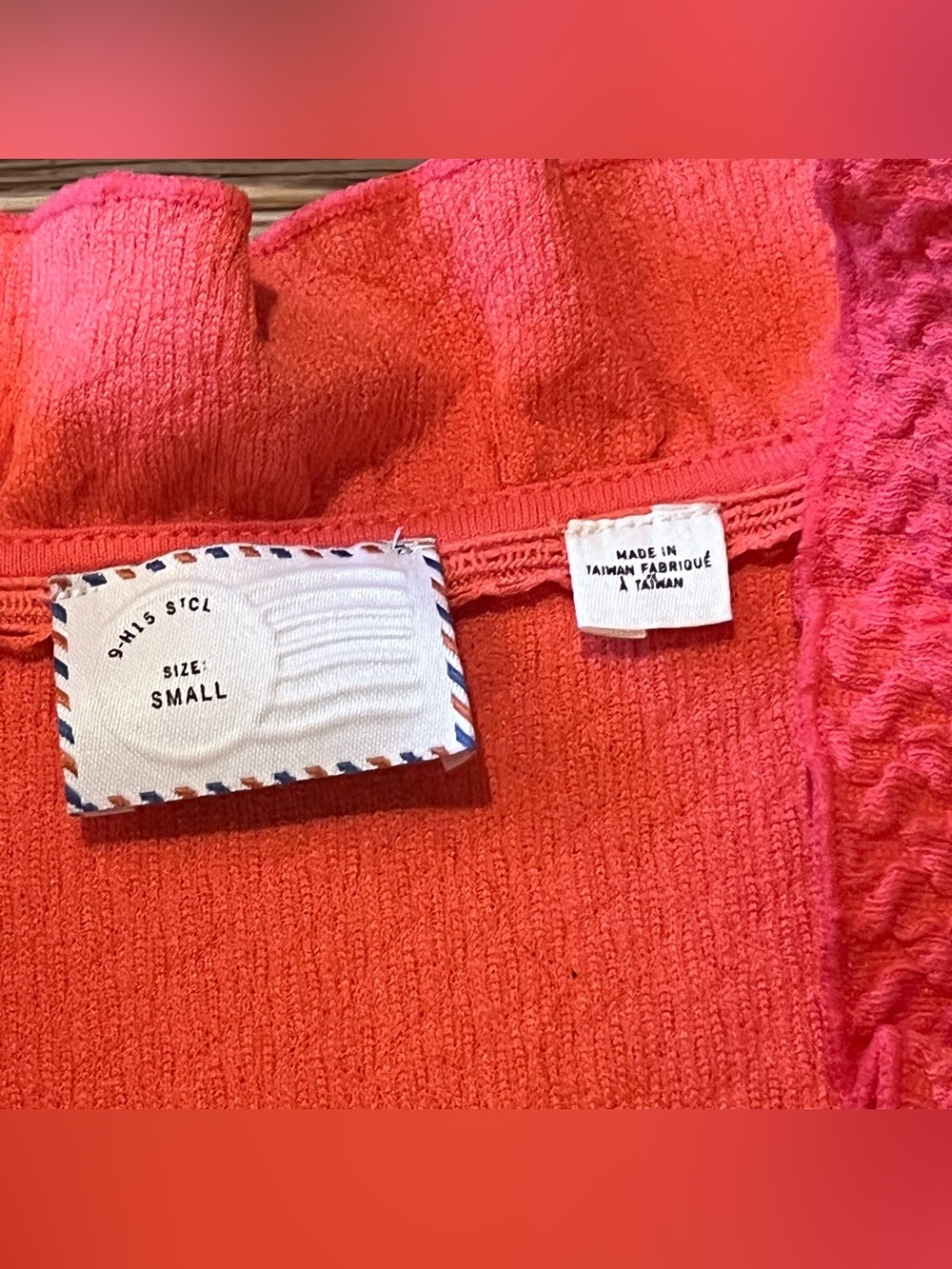 Anthropologie Bundle of Coral Tops - Picture 12 of 15